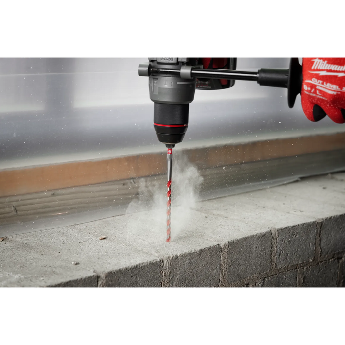 Milwaukee 48-20-9058 10 PC SHOCKWAVE™ Impact Duty Carbide Hammer Drill Bit Set - Edmondson Supply