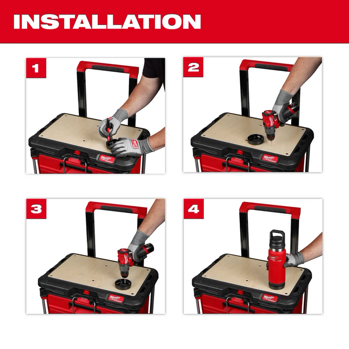 Milwaukee 48-22-8399X PACKOUT™ Twist to Lock Mount - Edmondson Supply