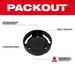Milwaukee 48-22-8399X PACKOUT™ Twist to Lock Mount - Edmondson Supply
