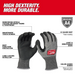 Milwaukee 48-73-7142 Cut Level 4 High-Dexterity Nitrile Dipped Gloves Size L - Edmondson Supply
