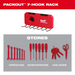 Milwaukee 48-22-8329 PACKOUT™ 7-Hook Rack - Edmondson Supply