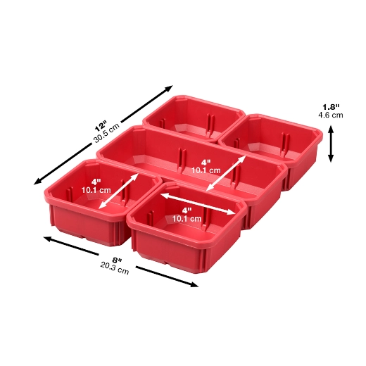 Milwaukee 48-22-8436 PACKOUT™ Compact Low-Profile Organizer - Edmondson Supply