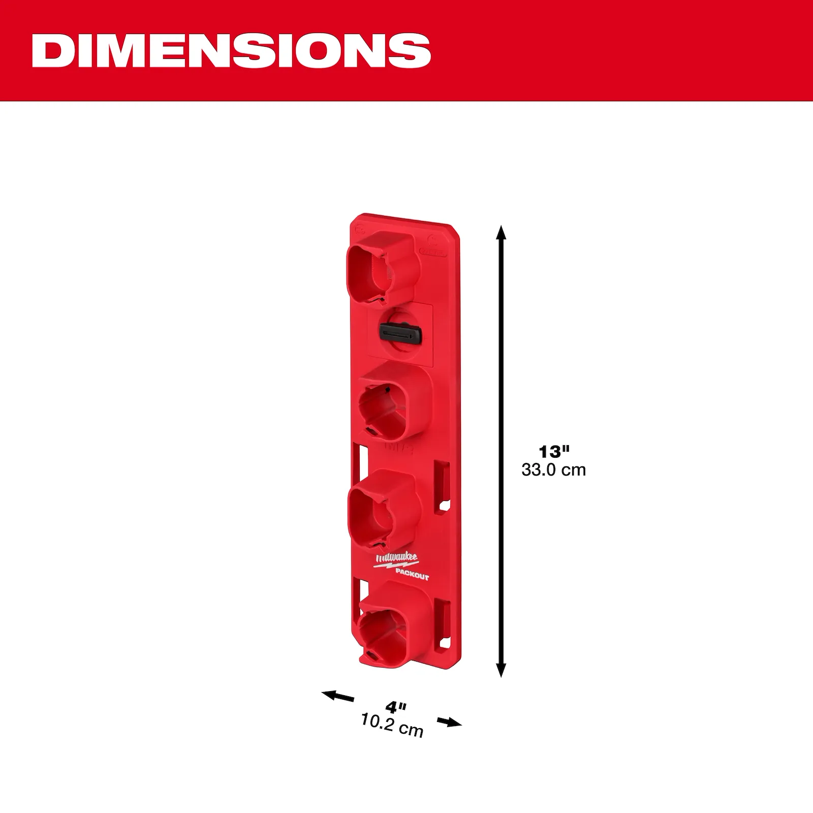 Milwaukee 48-22-8338 PACKOUT™ M12™ Battery Rack - Edmondson Supply