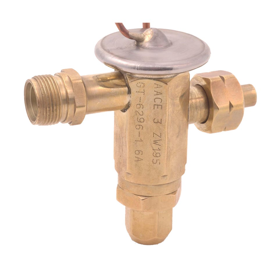 Copeland White-Rodgers 066087 AAE 1SC-03, A-Series Thermostatic Expansion Valve, 3/8" x 1/2" ODF - Edmondson Supply