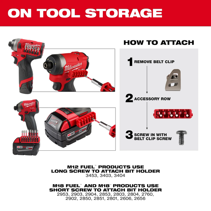 Milwaukee 48-32-5162 SHOCKWAVE™ Impact Duty 60PC Drill, Drive & Fasten with PACKOUT™ - Edmondson Supply