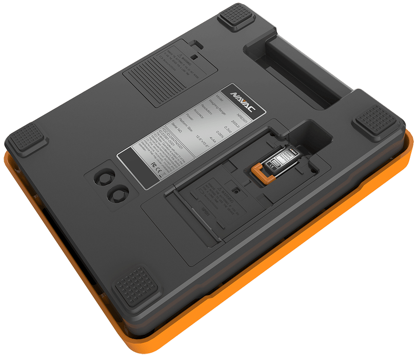 NAVAC NRS3i01 Wireless Refrigerant Scale w. Large Weighing Platform - Edmondson Supply