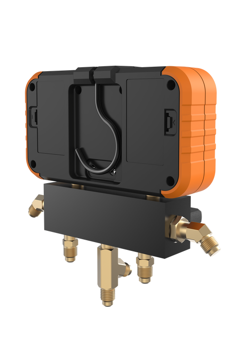 NAVAC N2D72 Flex72 Manifold Gauge w/ Digital Display - Edmondson Supply