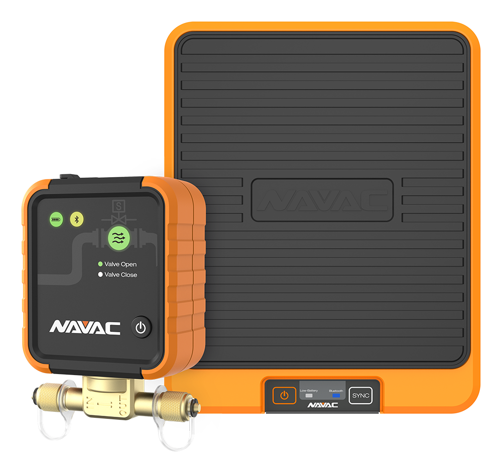 NAVAC SK2SV1 Smart Refrigerant Flow Control Kit (NRS2A Smart Scale & NSV1 Smart Valve) - Edmondson Supply