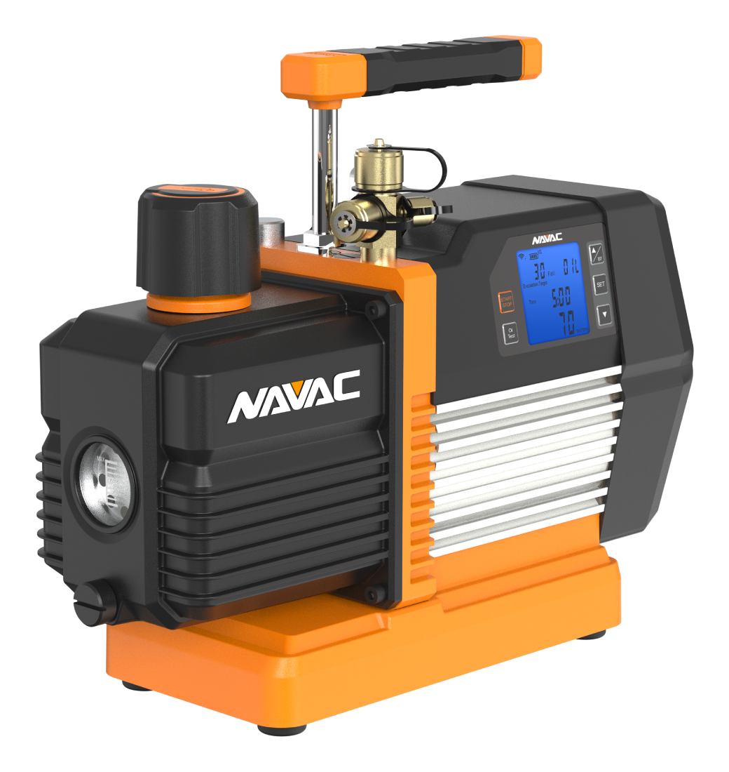 NAVAC NP8DS Smart Vacuum Pump (No Vacuum Gauge); 8 CFM/15 Micron - Edmondson Supply