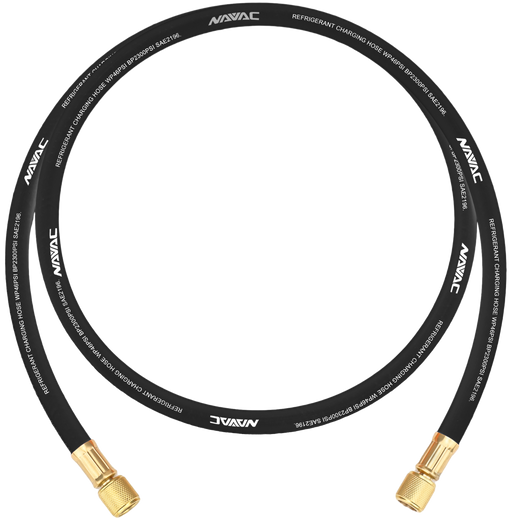 NAVAC NH38BB Big Boy Evacuation Hose - 3/8"-3/8" Fitting, 5' - Edmondson Supply