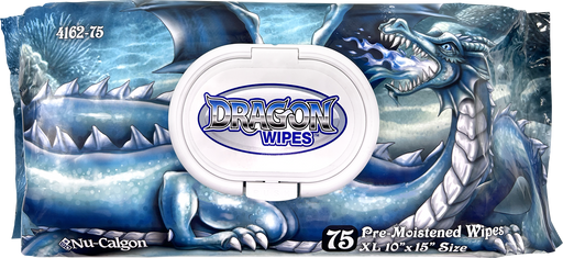 Nu-Calgon 4162-75 Dragon Wipes Cleaning Wipes - Edmondson Supply