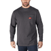 Milwaukee 602GXL Heavy Duty Pocket T-Shirt - Long Sleeve (Gray, Size XL) - Edmondson Supply