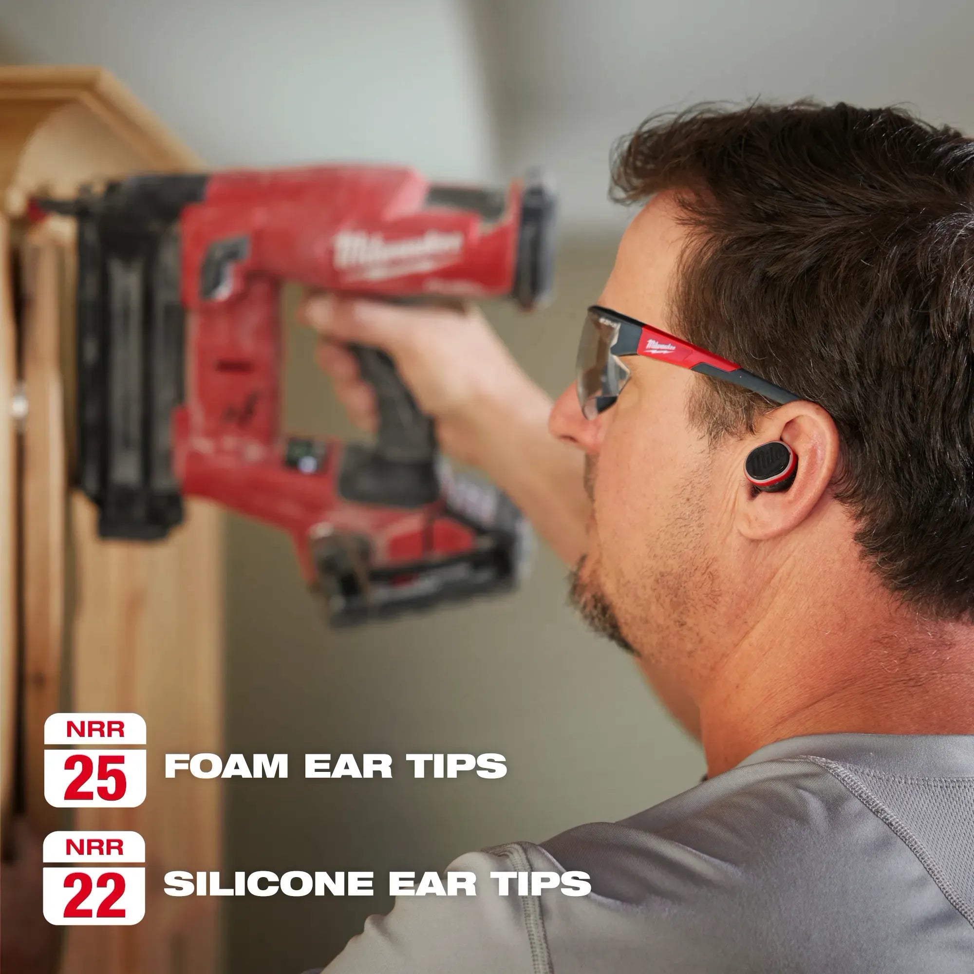 Milwaukee 2191-21 REDLITHIUM™ USB Bluetooth® Jobsite Ear Buds - Edmondson Supply