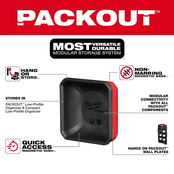 Milwaukee 48-22-8070 PACKOUT™ Magnetic Bin - Edmondson Supply