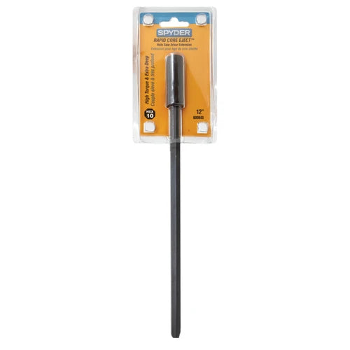 SPYDER 600843 Hex 10 - 12" Hole Saw Pilot Bit Extension Rapid Core Eject® - Edmondson Supply