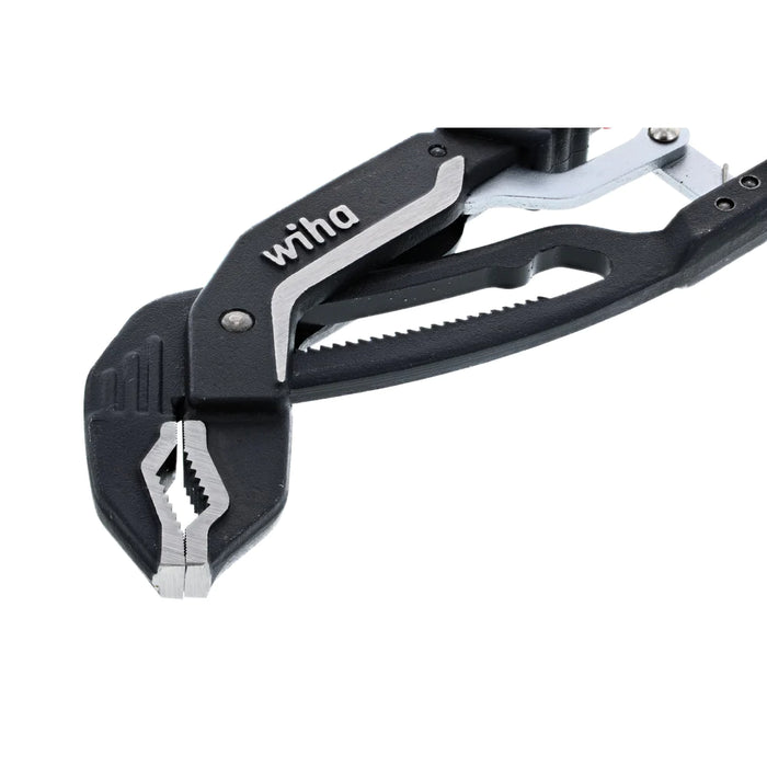 Wiha Tools 32637 10" Classic Auto Grip V-Jaw Tongue and Groove Pliers - Edmondson Supply