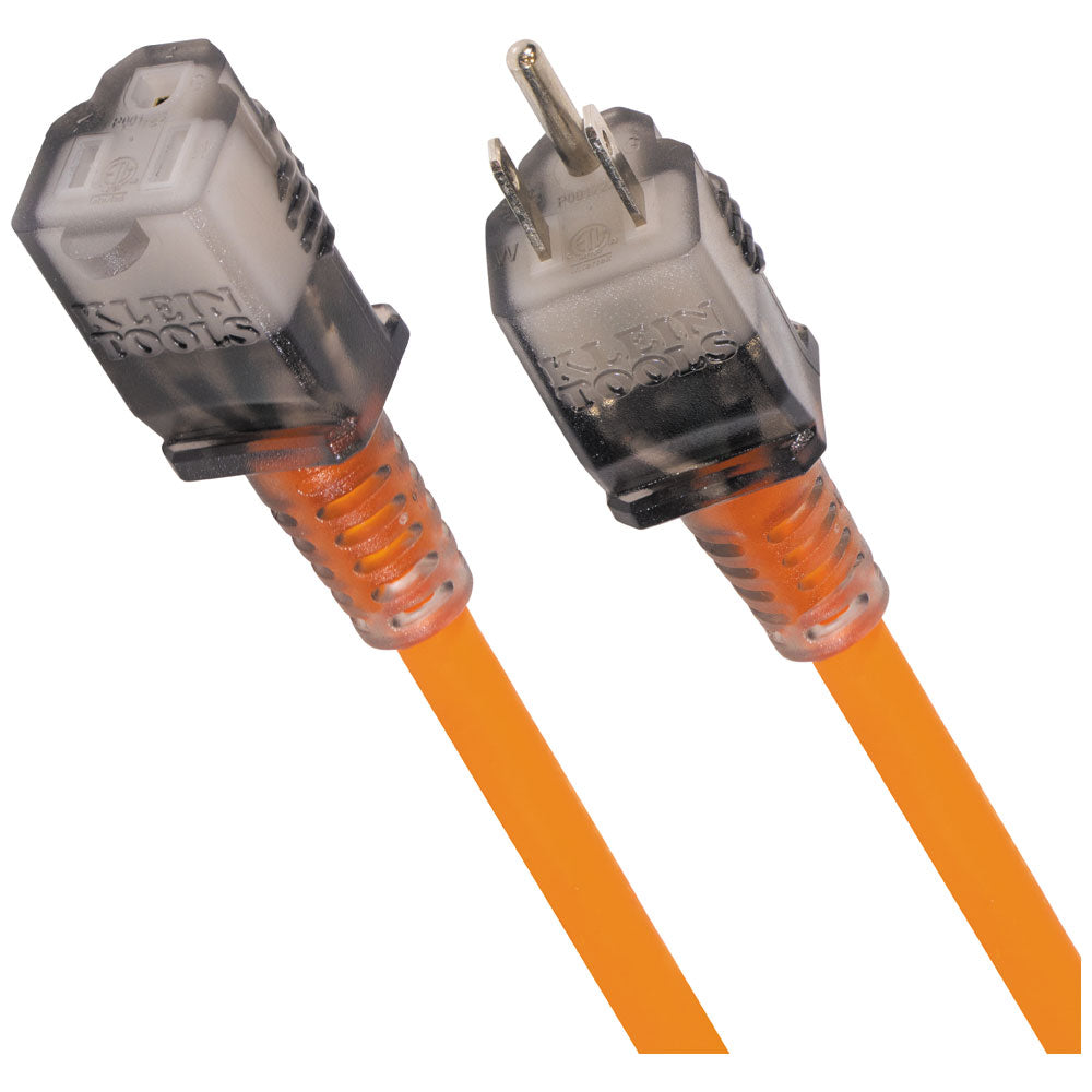 Klein Tools EXC2515 Glow End Extension Cord, 25-Foot - Edmondson Supply