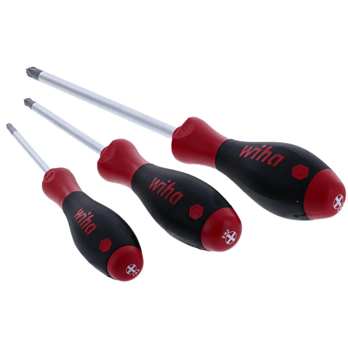 Wiha Tools 30278 7 Piece SoftFinish Slotted and Phillips Screwdriver Set - Edmondson Supply