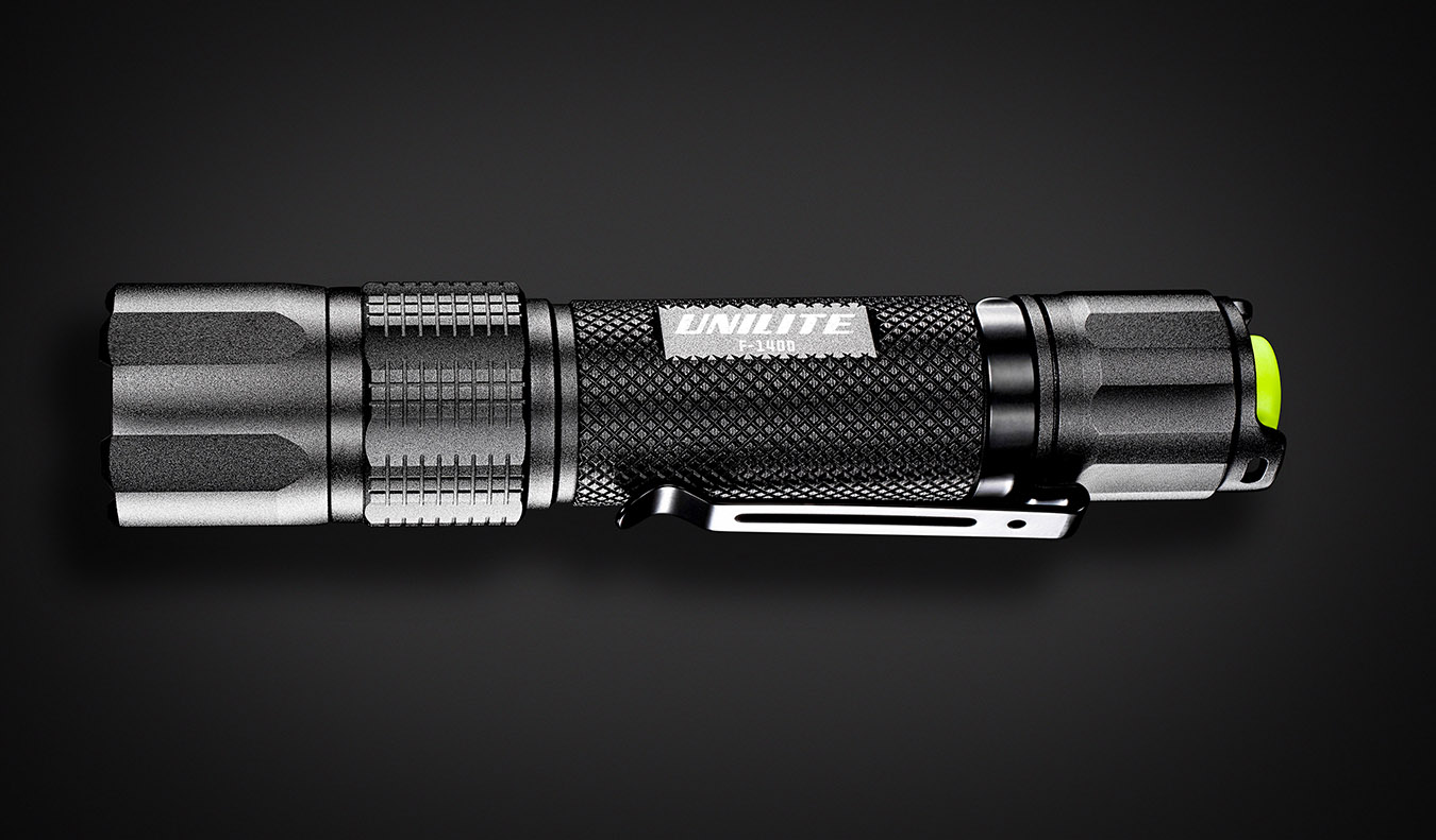 Unilite F-1400 Dual Power Aluminum Flashlight - Edmondson Supply