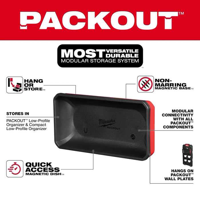Milwaukee 48-22-8071 PACKOUT™ Large Magnetic Bin - Edmondson Supply
