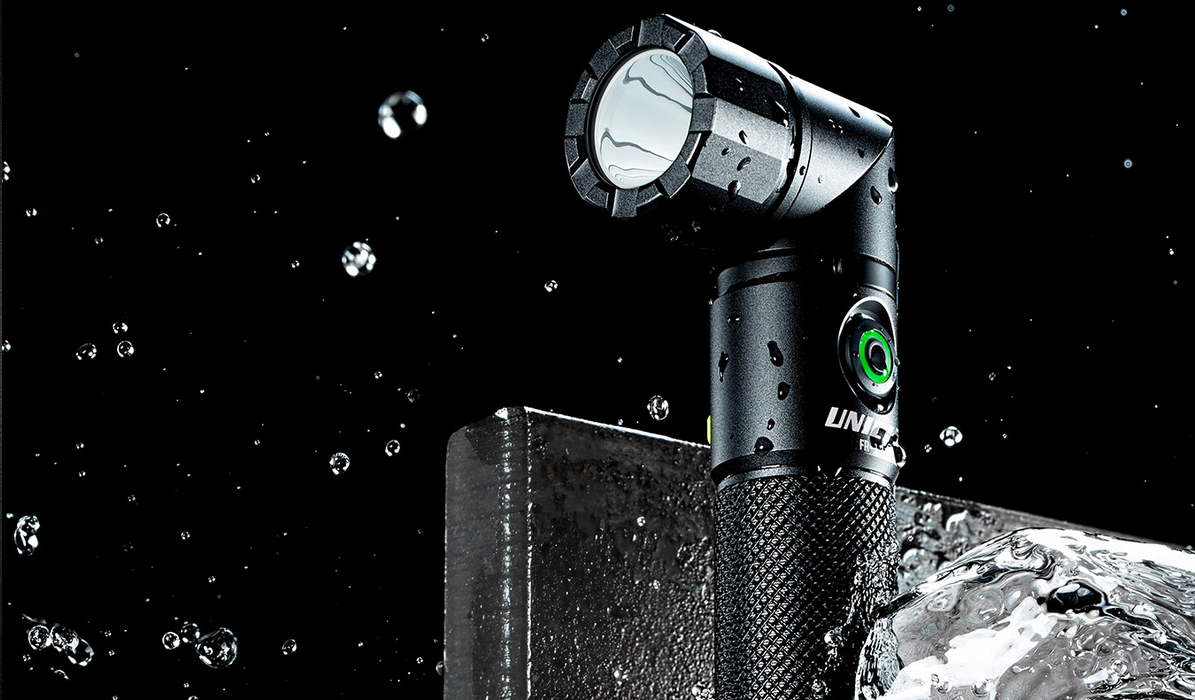 Unilite FR-1200 Dual Power Right Angle Flashlight - Edmondson Supply