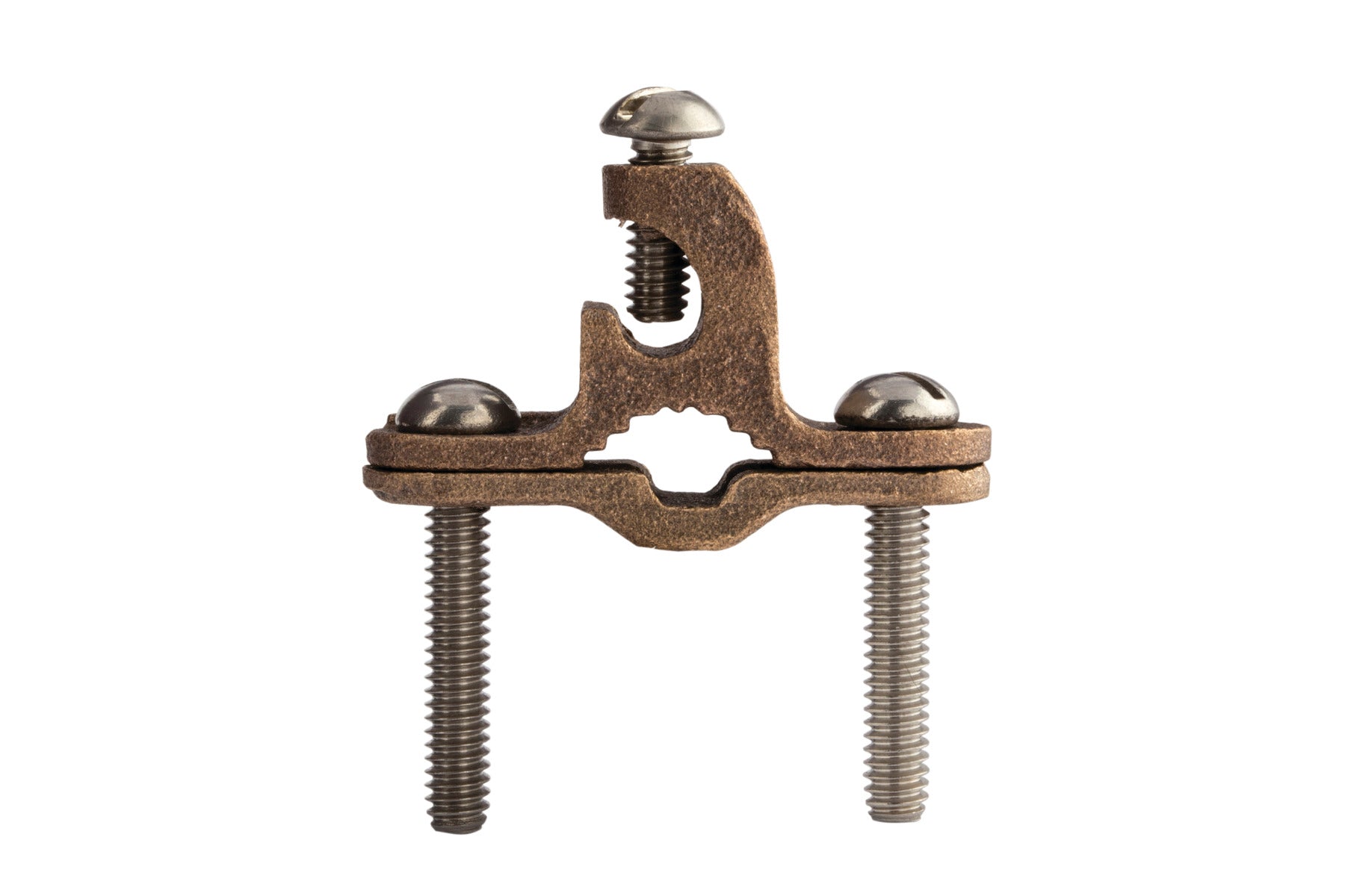 NSI GLC-12DB Heavy Duty Direct Burial Ground Clamps, 1/2″-1″ Pipe, Lay-In Lugs - Edmondson Supply