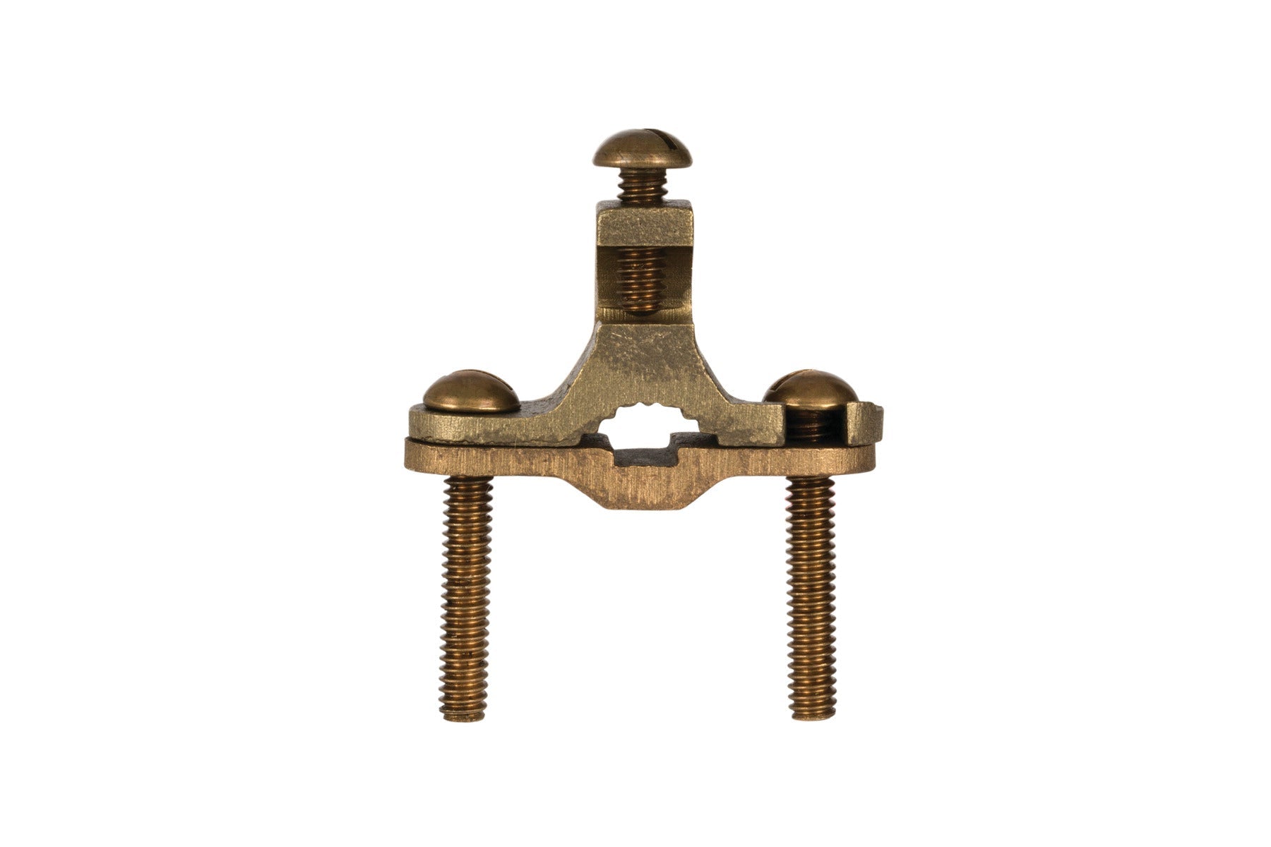 NSI GLC-12RDB Heavy Duty Direct Burial Ground Clamps, 1/2″-1″ Pipe, Lay-In Lugs - Edmondson Supply