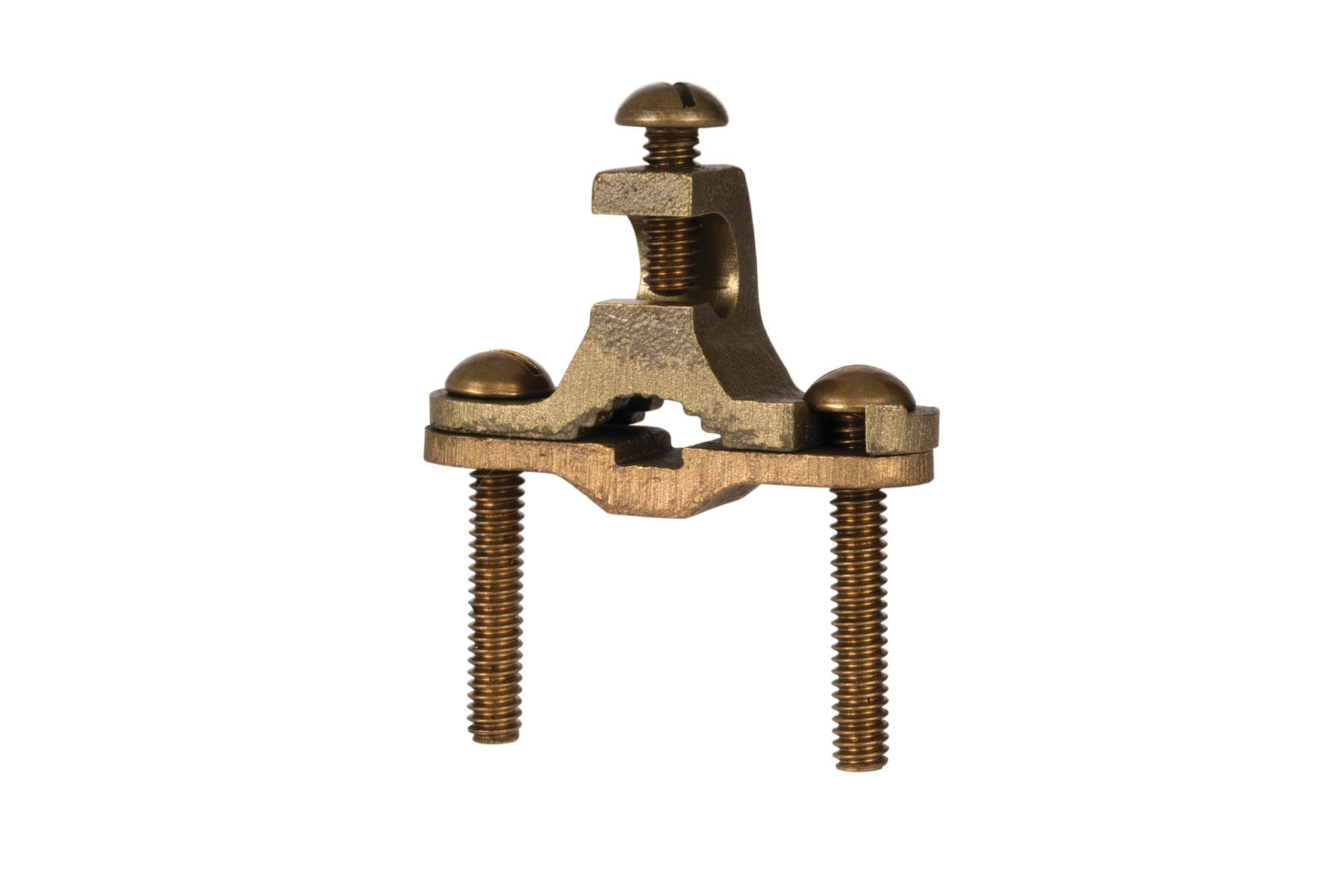 NSI GLC-12RDB Heavy Duty Direct Burial Ground Clamps, 1/2″-1″ Pipe, Lay-In Lugs - Edmondson Supply