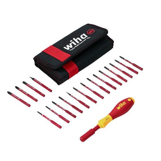 Wiha Tools 28398 19 Piece Insulated SoftFinish SlimLine Blade Set - Edmondson Supply