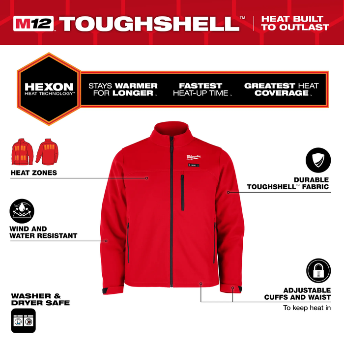 Milwaukee M100 M12™ Heated TOUGHSHELL™ Jacket