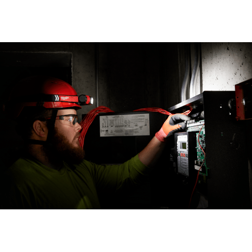 Milwaukee 2163-21 REDLITHIUM™ USB Hard Hat Headlamp - Edmondson Supply