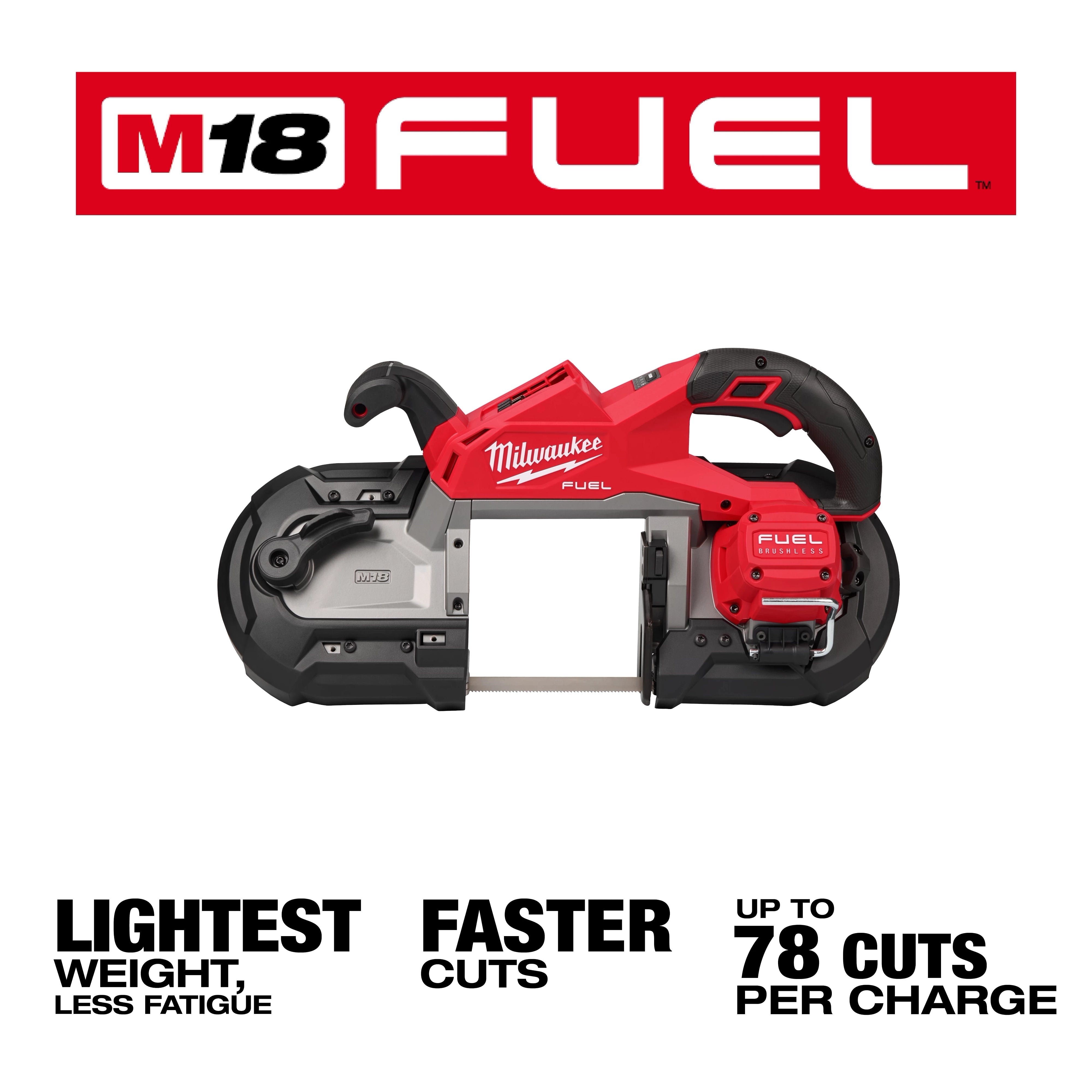 Milwaukee 2929-20 M18 FUEL™ Deep Cut Band Saw - Edmondson Supply