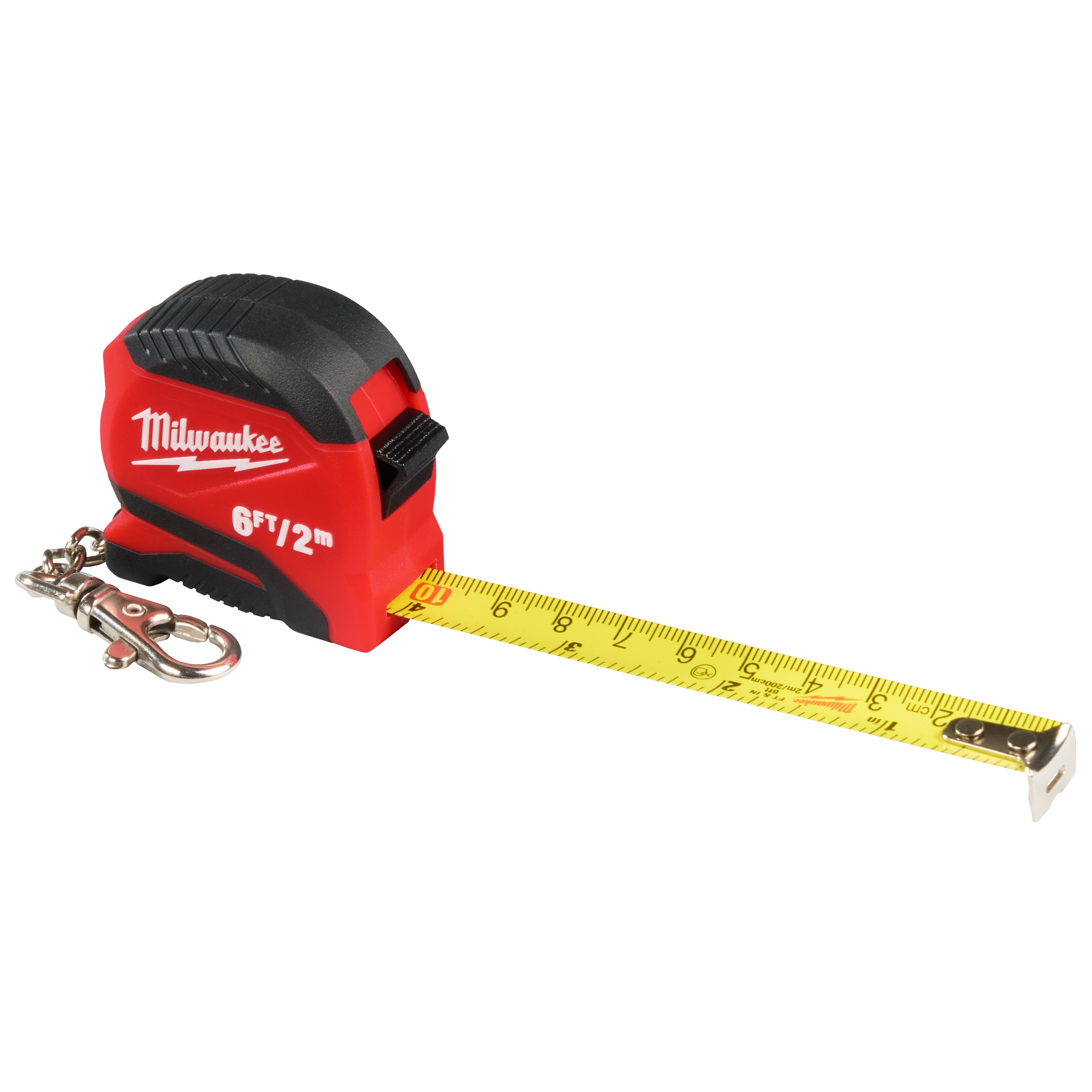 Milwaukee 48-22-1706 6ft/2m Keychain Tape Measure - Edmondson Supply