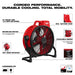 Milwaukee 0821-20 M18™ Brushless 18" Fan - Edmondson Supply