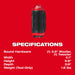 Milwaukee 2955-20 M12™ Bluetooth® Jobsite Speaker w/ PACKOUT™ Compatibility - Edmondson Supply