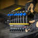 Klein Tools JTH68M Hex Key Set, Metric, Journeyman™ T-Handle, 6-Inch with Stand, 8-Piece - Edmondson Supply