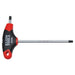 Klein Tools JTH6E09BE 9/64-Inch Ball-End Hex Key, Journeyman™ T-Handle, 6-Inch - Edmondson Supply