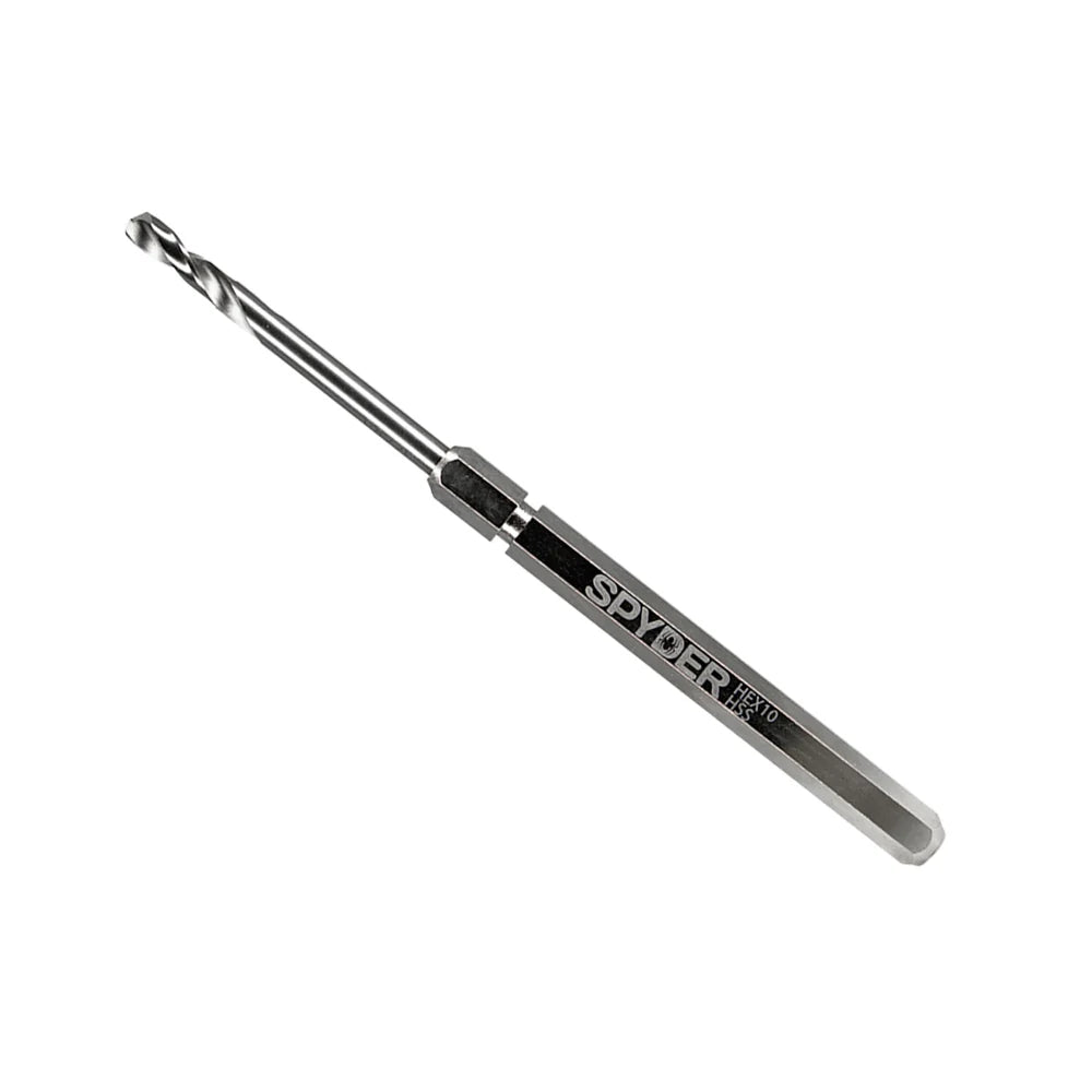 SPYDER 600645P Hex10 1/2" HSS Quick Change Hole Saw Arbor Pilot Bit Rapid Core Eject® - Edmondson Supply