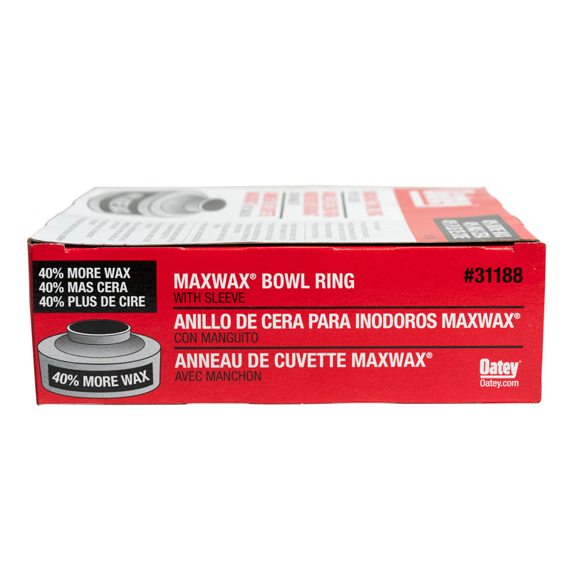Oatey® 31188 MaxWax® Wax Bowl Rings - Edmondson Supply