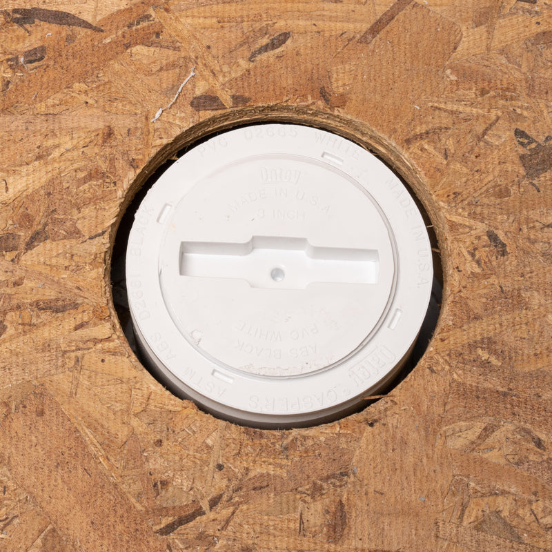 Oatey® 43733 All Plastic Snap-In Cleanout Assembly - 4 inch - Edmondson Supply