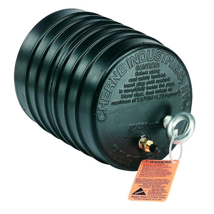 Cherne® 041386 8" Test-Ball® Plug, Single-Size Underground
