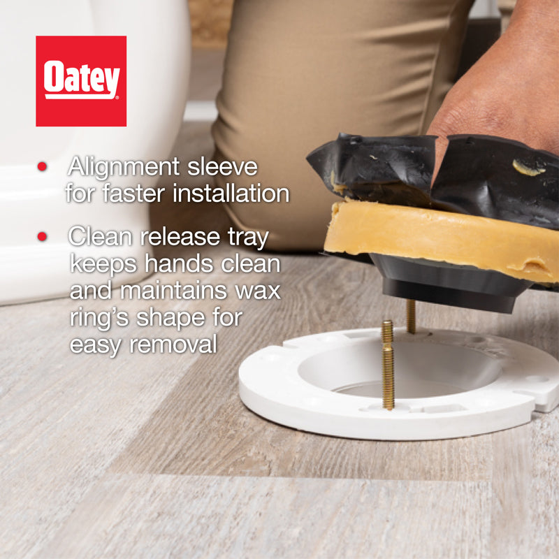 Oatey® 31194 Wax Bowl Ring with sleeve - Edmondson Supply
