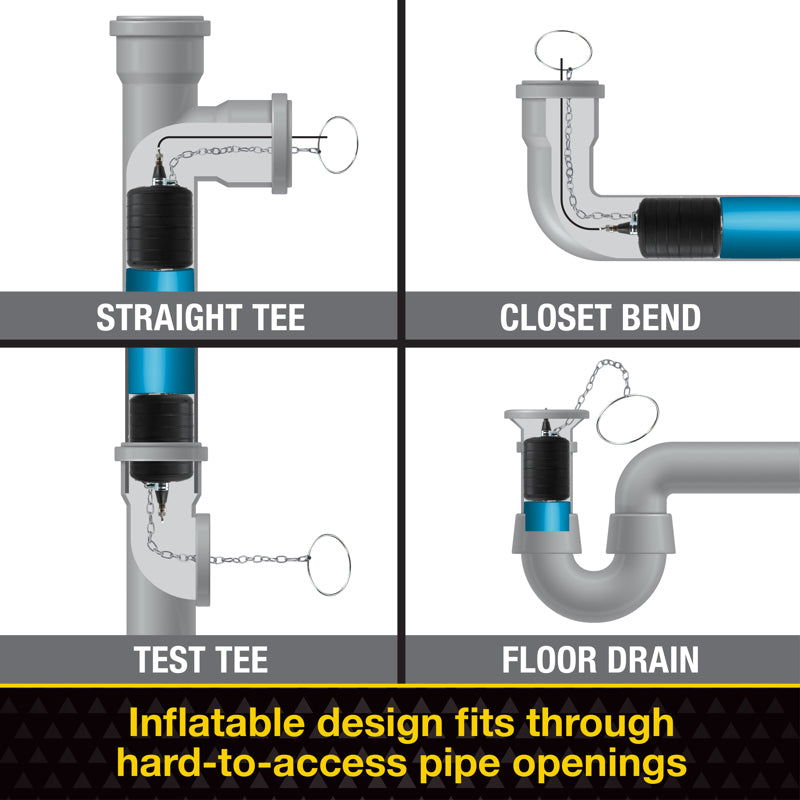 Cherne® 270067 6 IN. TEST-BALL® PLUG, Single-size - Edmondson Supply