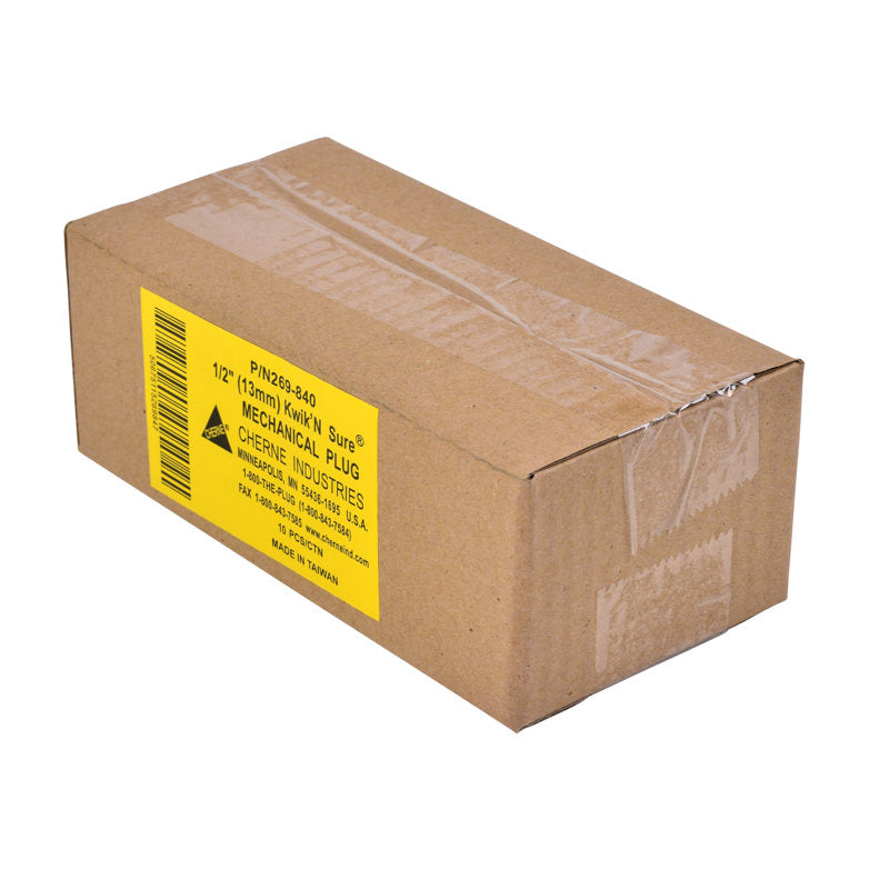 Cherne® 269840 1/2IN. KWIK ‘N SURE® PLUG - Edmondson Supply