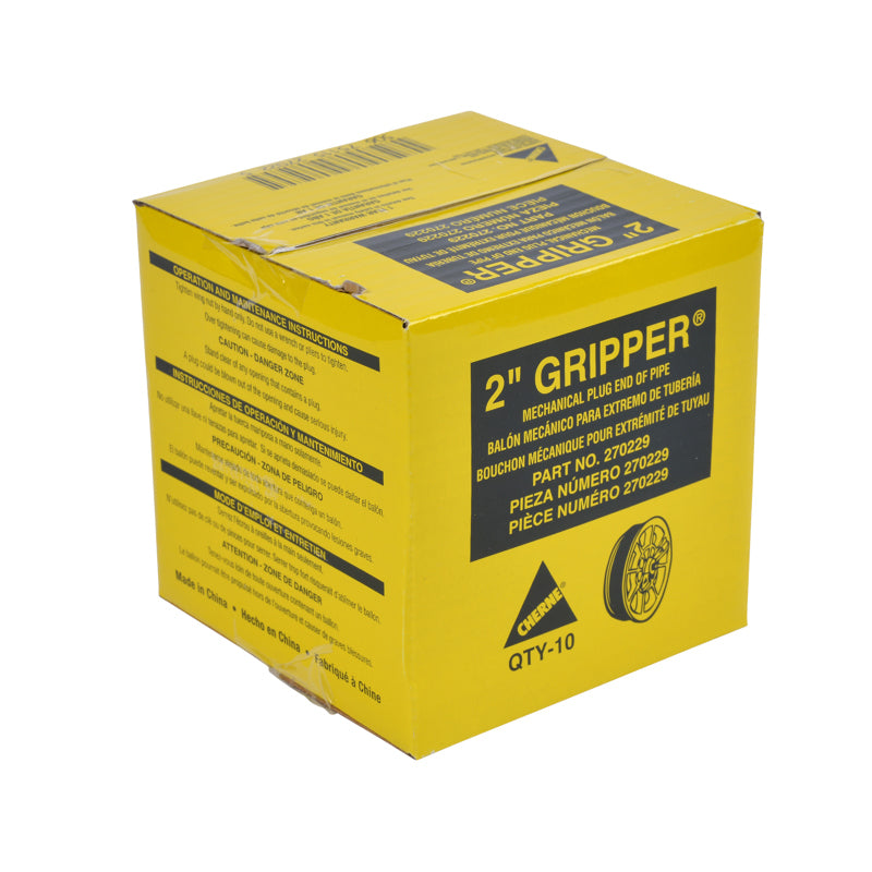 Cherne® 270229 2 IN. END OF PIPE GRIPPER® PLUG - Edmondson Supply