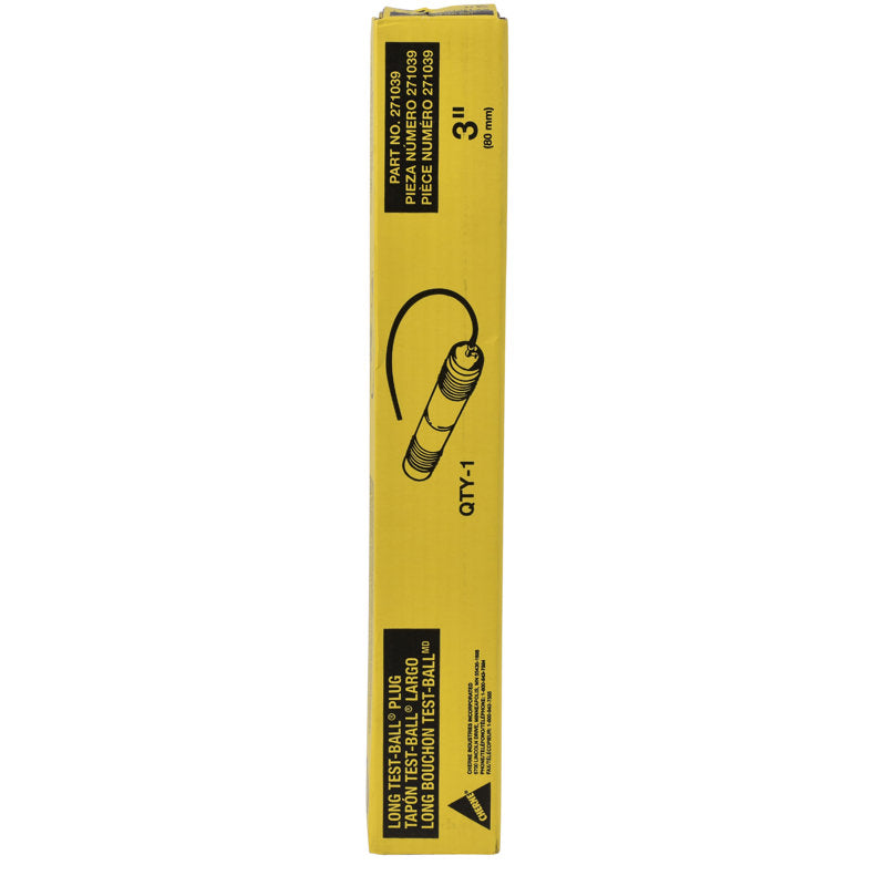 Cherne® 271039 3-IN. LONG TEST-BALL® PLUG - Edmondson Supply