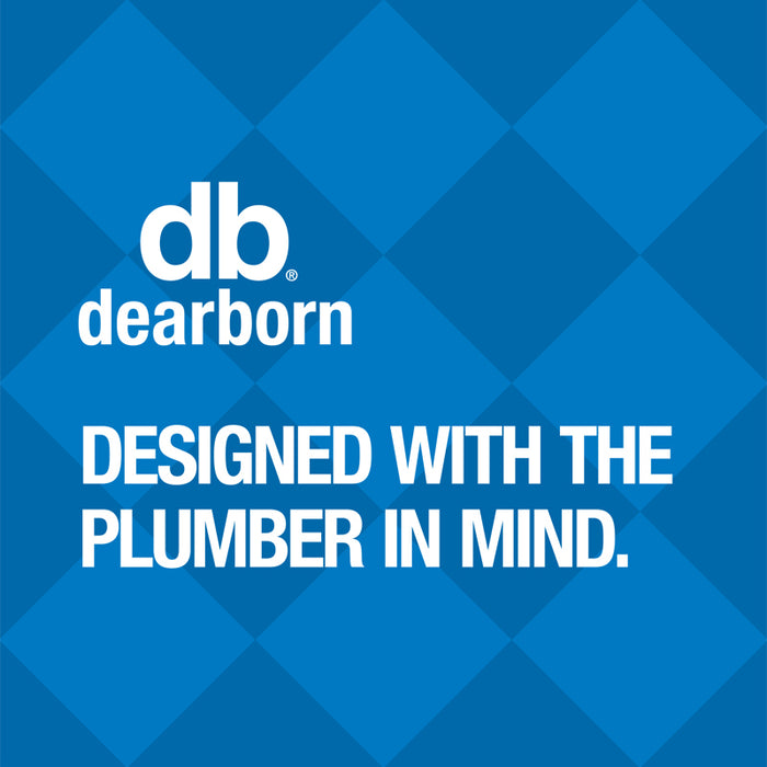 Dearborn P9803EC 1-1/2 in. x 16 in. Double Flanged, Strainer Tailpiece, PVC - Edmondson Supply