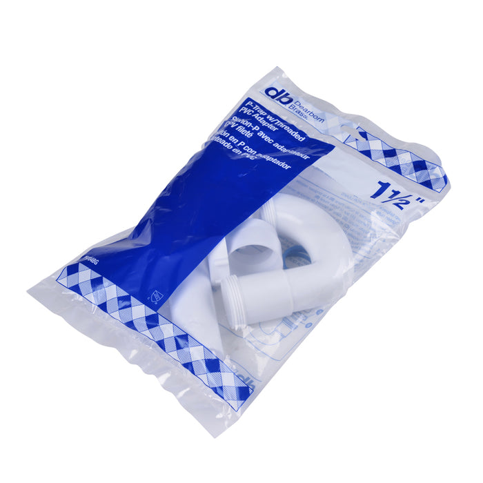 Dearborn P9704BG 1-1/2 in. P-Traps with Threaded Adapter - Edmondson Supply