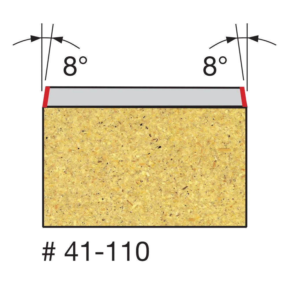Freud 41-110 9/16" Bevel Trim Bit (8°) - Edmondson Supply