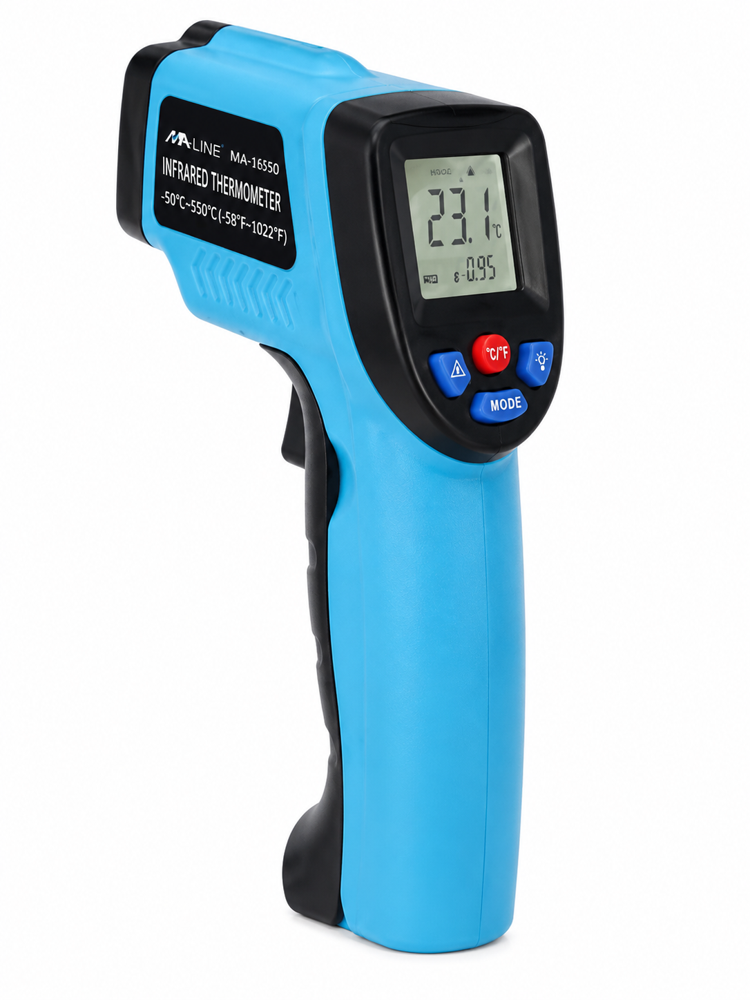 MA-Line MA-16550 12:1 Infrared Laser Thermometer - Edmondson Supply